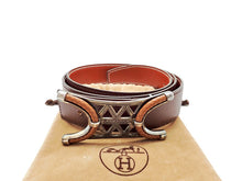 画像をギャラリービューアに読み込む, - HERMES エルメス TOUAREG トゥアレグ 925 Silver Buckle シルバー925 バックル Reversible Belt リバーシブル ベルト
