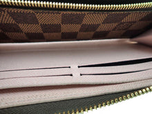 画像をギャラリービューアに読み込む, LOUIS VUITTON ルイヴィトン DAMIER EBENE ダミエ・エベヌ Clemence Wallet ポルトフォイユ・クレマンス N41626