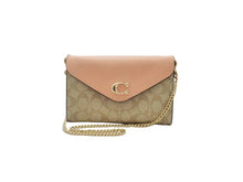 画像をギャラリービューアに読み込む, COACH コーチ Tammy Clutch Crossbody Signature Canvas タミー クラッチ クロスボディ シグネチャー キャンバス Chain Wallet Shoulder Bag 2WAY チェーンウォレット ショルダーバッグ OUTLET アウトレット C7301