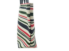 画像をギャラリービューアに読み込む, Roberta di Camerino ロベルタ ディ カメリーノ Border Mini Toto Bag ボーダー ミニ トートーバッグ