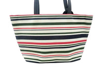 画像をギャラリービューアに読み込む, Roberta di Camerino ロベルタ ディ カメリーノ Border Mini Toto Bag ボーダー ミニ トートーバッグ