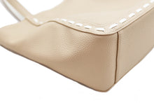 画像をギャラリービューアに読み込む, Kitamura キタムラ Stitch Design Leather Tote Bag with Pouch ポーチ付き ステッチ デザイン レザー トートバッグ