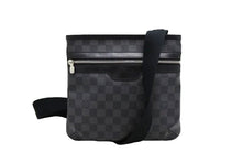 画像をギャラリービューアに読み込む, LOUIS VUITTON ルイヴィトン Damier Graphite ダミエ・グラフィット Thomas トマス Shoulder Bag ショルダーバッグ N58028