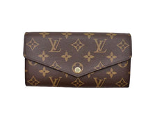 画像をギャラリービューアに読み込む, LOUIS VUITTON ルイヴィトン Monogram モノグラム Portefeuille Sarah ポルトフォイユ・サラ M62234