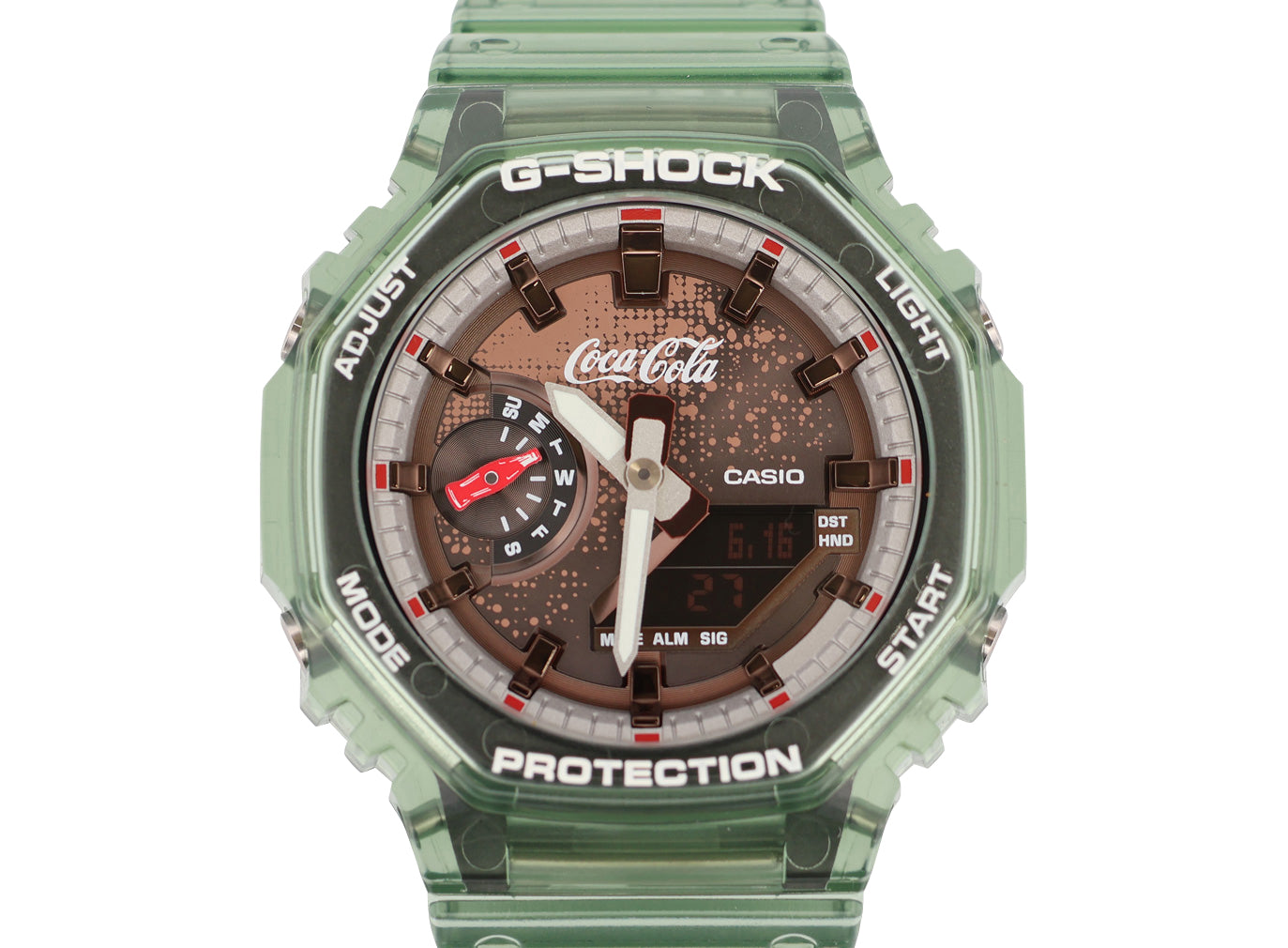 カシオ Gショック コカ・コ―ラ 140周年コラボモデル GA-2100CC-3AJR 