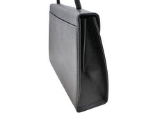 画像をギャラリービューアに読み込む, YSL SAINT LAURENT イブ・サンローラン Vintage ヴィンテージ Logo Leather Hand Bag ロゴマーク レザー ハンドバッグ