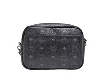 画像をギャラリービューアに読み込む, MCM エムシーエム Aren Crossbody in Visetos Shoulder Bag アレン クロスボディ ショルダーバッグ ヴィセトス MMRASKC06BK001