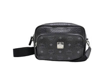画像をギャラリービューアに読み込む, MCM エムシーエム Aren Crossbody in Visetos Shoulder Bag アレン クロスボディ ショルダーバッグ ヴィセトス MMRASKC06BK001