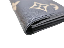 画像をギャラリービューアに読み込む, LOUIS VUITTON ルイヴィトン Bicolor Monogram Empreinte バイカラー モノグラム・アンプラント Sarah Wallet ポルトフォイユ・サラ M80496