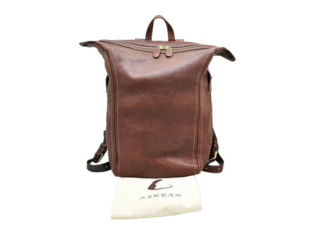 TSUCHIYA KABAN 土屋鞄製造所 Tone Nume Medium Backpack トーン
