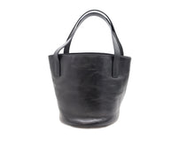 画像をギャラリービューアに読み込む, HIROFU ヒロフ H Logo Hロゴ Leather Bucket Tote Bag バケツ型 レザー トートバッグ