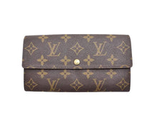 画像をギャラリービューアに読み込む, LOUIS VUITTON ルイヴィトン Monogram モノグラム Portefeuille Sarah ポルトフォイユ・サラ M61734