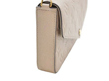 画像をギャラリービューアに読み込む, LOUIS VUITTON ルイヴィトン Monogram Empreinte モノグラム・アンプラント Pochette Felicie ポシェット・フェリシー 2WAY Chain Wallets チェーンウォレット Shoulder Clutch Bag ショルダー クラッチバッグ M82609