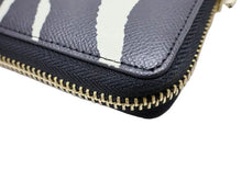 画像をギャラリービューアに読み込む, COACH コーチ Animal Zebra Print アニマル ゼブラ柄 Accordion Zipper Long Wallet アコーディオン ジップ ロング ウォレット ラウンドファスナー長財布 52340