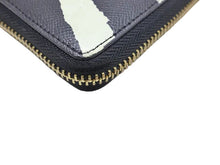 画像をギャラリービューアに読み込む, COACH コーチ Animal Zebra Print アニマル ゼブラ柄 Accordion Zipper Long Wallet アコーディオン ジップ ロング ウォレット ラウンドファスナー長財布 52340