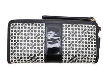 画像をギャラリービューアに読み込む, COACH コーチ Op art オプアート Organizer Accordion Zipper Long Wallet オーガナイザー アコーディオン ジップ ロング ウォレット ラウンドファスナー長財布