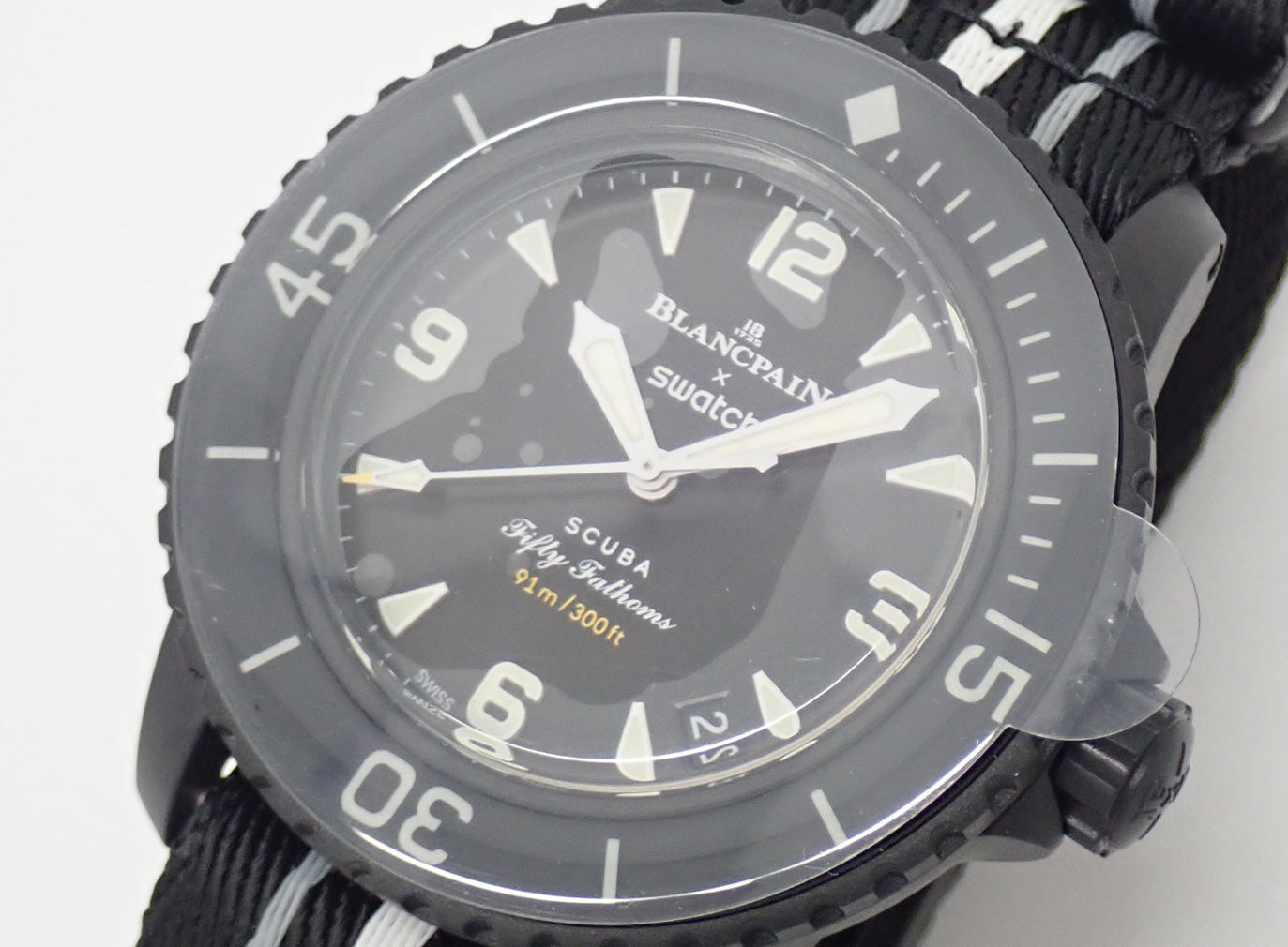 スウォッチ ブランパン Ocean of Storms SO35B400 – 正木屋質店