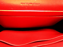 画像をギャラリービューアに読み込む, - YSL SAINT LAURENT サンローラン ルル エンベロープ ウォレット スモール シャイニーレッド キルティングレザー 504668OJ4066805