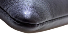 画像をギャラリービューアに読み込む, BALENCIAGA バレンシアガ NAVY ネイビー Leather Clip レザー クリップ Second Clutch Bag セカンド クラッチバッグ L