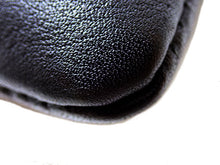 画像をギャラリービューアに読み込む, BALENCIAGA バレンシアガ NAVY ネイビー Leather Clip レザー クリップ Second Clutch Bag セカンド クラッチバッグ L