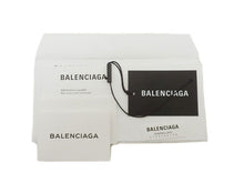 画像をギャラリービューアに読み込む, BALENCIAGA バレンシアガ NAVY ネイビー Leather Clip レザー クリップ Second Clutch Bag セカンド クラッチバッグ L