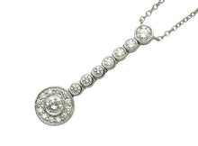 画像をギャラリービューアに読み込む, ティファニー サークレット ドロップ ネックレス Pt950