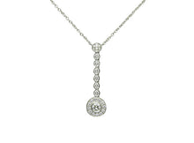 画像をギャラリービューアに読み込む, ティファニー サークレット ドロップ ネックレス Pt950