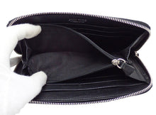 画像をギャラリービューアに読み込む, JIMMY CHOO ジミーチュウ FILIPA クリスタル スター スタッズ ジップ アラウンド ウォレット