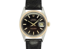 画像をギャラリービューアに読み込む, ロレックス デイトジャスト 1601 ミラーダイアル SS/K18PG 中古