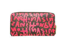 画像をギャラリービューアに読み込む, - LOUIS VUITTON ルイヴィトン MONOGRAM GRAFFITI モノグラム グラフィティ ジッピーウォレット フューシャピンク M93710