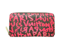 画像をギャラリービューアに読み込む, - LOUIS VUITTON ルイヴィトン MONOGRAM GRAFFITI モノグラム グラフィティ ジッピーウォレット フューシャピンク M93710