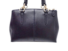 画像をギャラリービューアに読み込む, COACH コーチ Luxury Crossgrain Leather ラグジュアリー クロスグレイン レザー Mini Christy Carryall 2WAY Bag ミニ クリスティー キャリーオール 2WAYバッグ F36704