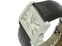 画像をギャラリービューアに読み込む, - カルティエ タンクディヴァンLM ダイヤベゼル WA301370 K18WG