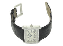 画像をギャラリービューアに読み込む, - カルティエ タンクディヴァンLM ダイヤベゼル WA301370 K18WG