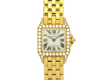 画像をギャラリービューアに読み込む, - カルティエ サントス ドゥモワゼル SM WF9001Y7 K18YG