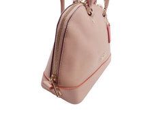 画像をギャラリービューアに読み込む, COACH コーチ Multi-edge painted crossgrain leather マルチ エッジペイント クロスグレイン レザー MINI SIERRA SATTLE 2WAY HANDBAG ミニ シエラ サッチェル 2WAY ハンドバッグ F13310