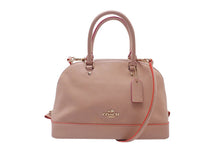 画像をギャラリービューアに読み込む, COACH コーチ Multi-edge painted crossgrain leather マルチ エッジペイント クロスグレイン レザー MINI SIERRA SATTLE 2WAY HANDBAG ミニ シエラ サッチェル 2WAY ハンドバッグ F13310