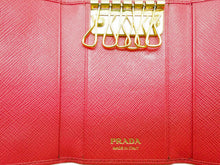 画像をギャラリービューアに読み込む, - PRADA プラダ 1PG222 サフィアーノレザー 6連キーケース ピオニア(ピンク) 革