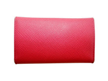 画像をギャラリービューアに読み込む, - PRADA プラダ 1PG222 サフィアーノレザー 6連キーケース ピオニア(ピンク) 革