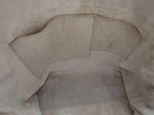 画像をギャラリービューアに読み込む, - HIROFU ヒロフ レザー トートバッグ グレージュ/グレー 付属ストラップなし