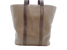 画像をギャラリービューアに読み込む, - HIROFU ヒロフ レザー トートバッグ グレージュ/グレー 付属ストラップなし