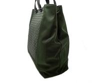 画像をギャラリービューアに読み込む, BOTTEGA VENETA ボッテガ・ヴェネタ Pacific Technical Canvas Intrecciato パシフィック テクニカルキャンバス イントレチャート Calfskin Tote Bag カーフ トートバック 440243