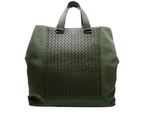 画像をギャラリービューアに読み込む, BOTTEGA VENETA ボッテガ・ヴェネタ Pacific Technical Canvas Intrecciato パシフィック テクニカルキャンバス イントレチャート Calfskin Tote Bag カーフ トートバック 440243