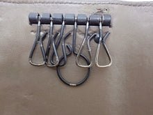 画像をギャラリービューアに読み込む, - BOTTEGA VENETA ボッテガ・ヴェネタ Intrecciato Leather/Python イントレチャート レザー/パイソン 6-key case 6連キーケース モカ