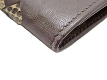 画像をギャラリービューアに読み込む, - BOTTEGA VENETA ボッテガ・ヴェネタ Intrecciato Leather/Python イントレチャート レザー/パイソン 6-key case 6連キーケース モカ