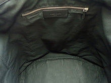 画像をギャラリービューアに読み込む, BALENCIAGA バレンシアガ NAVY ネイビー Leather Tote Bag レザー トートバッグ 374767