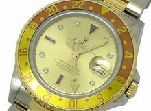 画像をギャラリービューアに読み込む, - ロレックス GMTマスターII 16713RG SS/K18YG ダイヤ ルビー