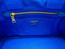 画像をギャラリービューアに読み込む, - PRADA プラダ BN1877 カナパ コバルト コットンファブリック