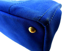 画像をギャラリービューアに読み込む, - PRADA プラダ BN1877 カナパ コバルト コットンファブリック