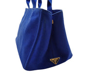 画像をギャラリービューアに読み込む, - PRADA プラダ BN1877 カナパ コバルト コットンファブリック